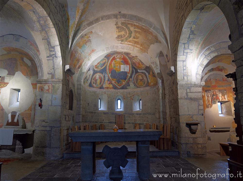 Sotto il Monte (Bergamo, Italy) - The apses of the Abbey of Sant'Egidio in Fontanella